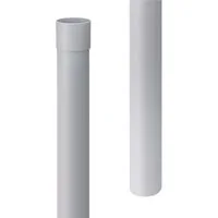 INEFA Regenfallrohr, DN100, PVC-U, Regenwasserrohr, Dachentwässerung, Dachrinnen-Zubehör