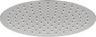 Duravit Kopfbrause D300, Rund, Rain Edelstahl UV0660020070