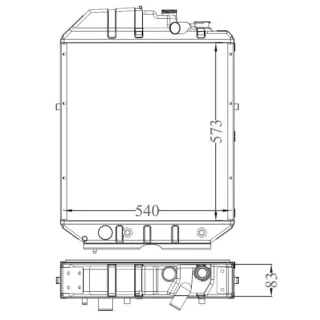 NRF Motork?hler gel?tet 530001