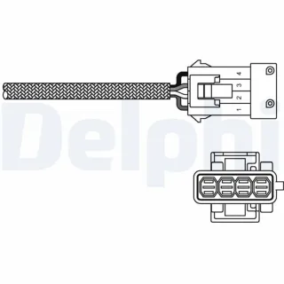 Delphi Lambdasonde Citroen Fiat Lancia Peugeot Renault
