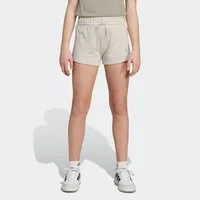 adidas Sportswear Shorts ADIDAS GIRLS 3-STRIPES ANIMAL FRENCH TERRY KIDS sportlicher Stil, aus weichem Baumwollmischgewebe, pflegeleicht