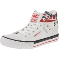 British Knights British Knights Roco BKC-3702 - Damen Sneaker - White-Union-Jack Sneaker
