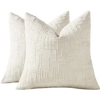 Zaewry Kissenbezug 1 Stück Chenille Kissenbezug, Bambusstruktur Kissenbezug, (1 Stück), Boho Dekokissenbezug, geeignet für Bett, Sofa, Wohnzimmer