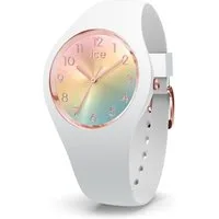 ice-watch Quarzuhr ICE sunset - S34 - 3H 15743, Armbanduhr, Damenuhr, Silikon, Mineralglas, analog