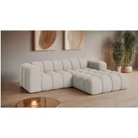 OTTO home Ecksofa KALLIE L-Form, 248 cm - OTTO. Verlässliche Qualität., Bubble Optik, moderne Steppung, hoher Sitzkomfort