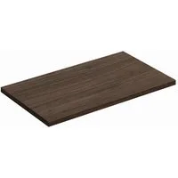 Lomadox Waschtischplatte TEMUCO-56-WALNUT, 80 cm breit in Walnuss