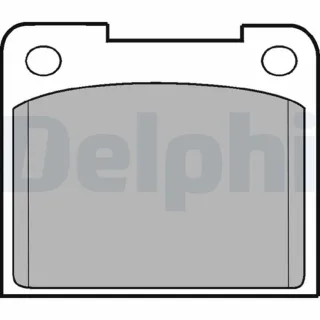 Delphi Bremsbel?ge vorne Ford Lotus Talbot Volvo