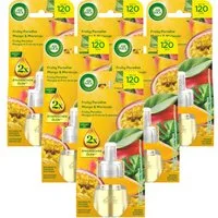 Air Wick Duftöl Duftstecker Nachfüllpack Fruity Paradise Raumduft Refill (6 x 19ml, 6-St), Duftet bis zu 120 Tagen