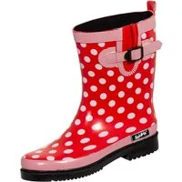 Bockstiegel Regenstiefel Dorin-K rot/multi Gummistiefel