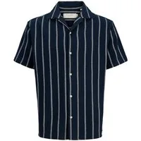 Jack & Jones PlusSize Kurzarmhemd JORCOBA STRIPE RESORT SHIRT SS SN PLS