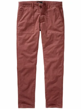 Mey & Edlich Herren Tischler-Hose Rot 75 % Baumwolle (bio), 22 % Polyester, 3 % Elasthan