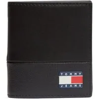 Tommy Jeans Geldbörse TJM HERITAGE CC & COIN, Unisex Geldbeutel, Portemonnaie mit Flaggen-Aufnäher