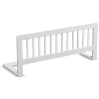 CADANI Bettschutzgitter Holz Bettgitter - Kinderbett Rausfallschutz klappbar, robust u. stabil (90 cm breit, weiss, auch in 115 cm und 140 cm verfügbar), auch für Wohnmobil, Elternbett oder Seniorenbett geeignet