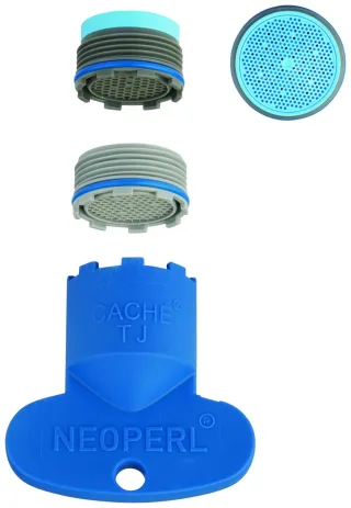 GROHE Strahlregler Set 48470 mit 2 Strahlreglern und Demontageschlüssel, 48470000 48470000