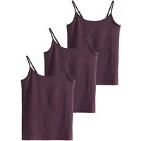 Next Trägertop 3er-Pack Tops mit schmalen Trägern (3-tlg)