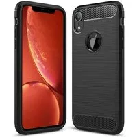 CoolGadget Handyhülle Carbon Handy Hülle für Apple iPhone XR 6,1 Zoll, robuste Telefonhülle Case Schutzhülle für iPhone XR Hülle
