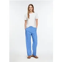 comma 7/8-Hose Hose Hose mit Straight Leg aus Viskosestretch