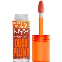 NYX PROFESSIONAL MAKEUP Lipgloss DUCK PLUMP LIP LACQUER, sofortiger Schmollmund-Effekt dank Kollagenpeptiden