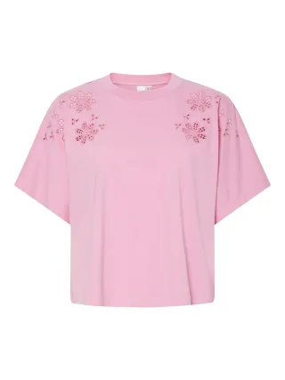 Y.A.S - YASSALLY SS BOXY TEE S. - FEST sachet pink - Gr. - L
