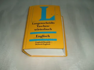 Langenscheidts Taschenwörterbuch Englisch. Englisch-Deutsch Deutsch-Englisch.