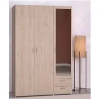 Parisot Kleiderschrank Daily (1-St) eine Tür mit Spiegel
