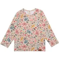 Walkiddy Langarmshirt Walkiddy Mini Flowers Kinder Bio Baumwolle GOTS Green Bio Baumwolle,GOTS, Kinderbekleidung,nachhaltige