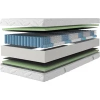 Taschenfederkernmatratze Sonet 24, 7 Zonen Matratze 90x200 cm, 140x200 cm & mehr, OTTO home, 24 cm hoch, Wendematratze H2/H3/H4, ergonomisch, 1000 Federn (bei 100x200 cm)