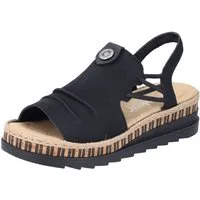 Rieker Plateausandale Sommerschuh, Sandalette, modisches Plateau