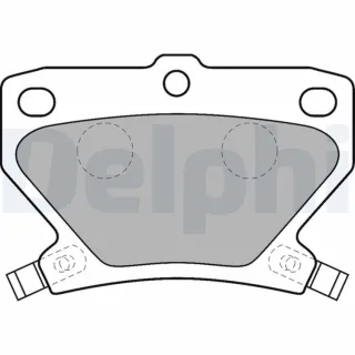 Delphi Bremsbel?ge hinten Toyota Celica Corolla Prius Yaris
