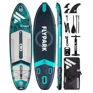 [EU Direct] WaveRite 335*89*15cm Inflatable Stand Up Paddle Board Surfboard Complete Paddleboard Accessories Adjustable