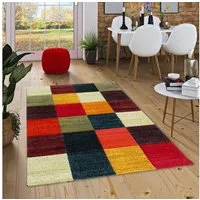Pergamon Designteppich Designer Teppich Maui Modern Karo, Rechteckig, Höhe: 13 mm