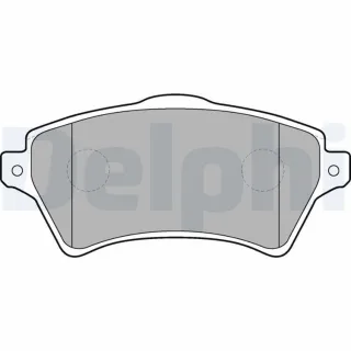 Delphi Bremsbel?ge vorne Land Rover Freelander 1 LP1652