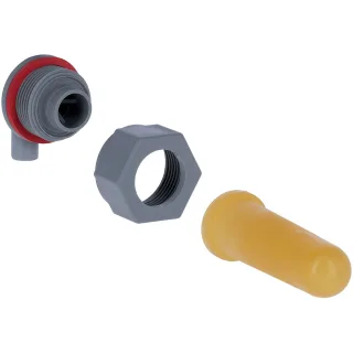 Kerbl Standard-Ventil 149 + Latex-Sauger 1454 grau - 14277