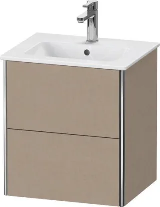 Duravit XSquare Waschtischunterbau wandhängend Leinen Matt 510x418x560 mm - XS430607575 XS430607575