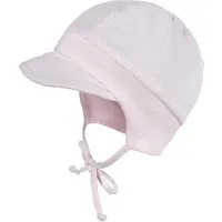 MAXIMO Schirmmütze BABY-Schildmütze, Band, Futter Jerseybund, UV 50 (1-St) Baumwolljersey
