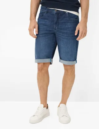 Eurex by Brax Herren Bermuda Style BRAD BLUE, Blau, Gr. 25U