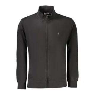 Coveri Moving Schwarzes Baumwolle Herren Sweatshirt