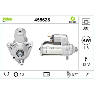 Valeo Anlasser 1,8 kW VW Transporter T4 1,9 TD