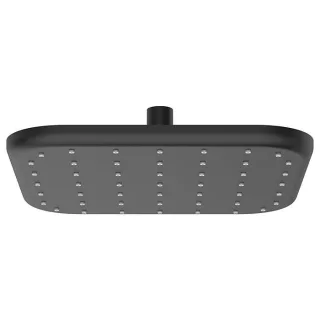 AquaCraft 100 Kopfbrause 22020000-01 250x250 mm eckig, 12 l/min., ABS schwarz matt