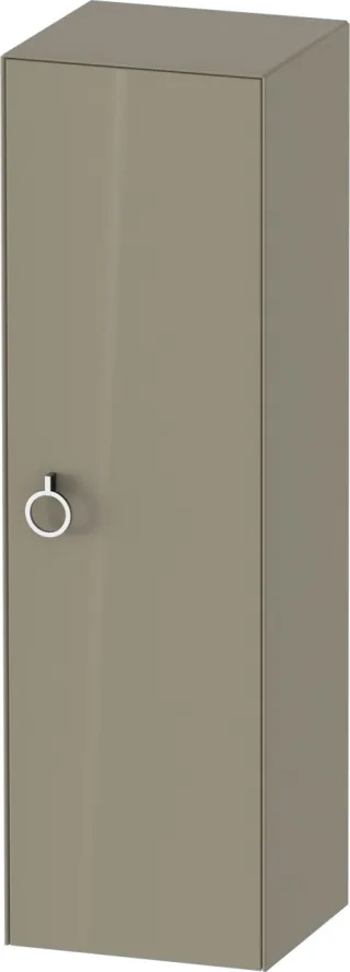 Duravit White Tulip Halbhochschrank Stein Grau Hochglanz 400x360x1320 mm - WT1333RH2H2 WT1333RH2H2