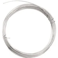 Glorex Bastelnaturmaterial Glorex Silberdraht 0,4 mm x 20 m