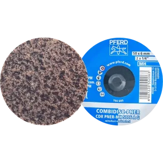 PFERD TOOLS COMBIDISC verpresste Vliesronde CDR PNER Ø 50mm Mittelhart A Grob für Finish  - 47700206