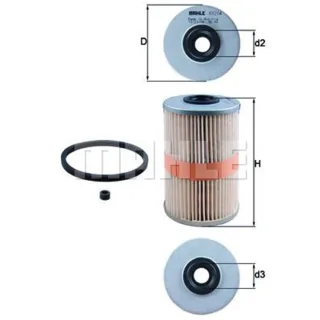 Mahle Kraftstofffilter Nissan Opel Renault KX204D