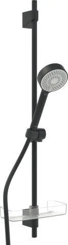 Hansa Brausegarnitur HANSABASICJET 4467 3-strahlig Matt-Schwarz 4467013333