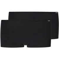 Skiny Slip Mädchen Pant 2er Pack Cotton Essentials (Packung, 2-St) gerader Beinausschnitt