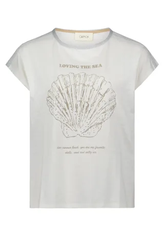 CARTOON - Rundhals-Shirt Gold - Gr. - 46
