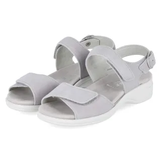 Semler Sandalen HEIKE - Gr. 37 - Grau - Rauleder