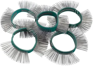 HAZET Bürstenband, 11 mm breit, fein, gerade Spitzen - 9033-6-05/5