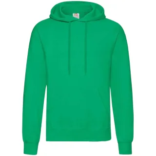 Fruit of the Loom - "Classic" Sweatshirt mit Kapuze für Herren/Damen Unisex (Irisches Grün)