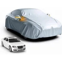 POWR Car Autoplane Universale Autoschutzhülle - Autoabdeckung - wasserdichte Autoplane (Packung, 1-St)